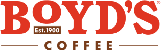 Boyd's Coffee logo red
